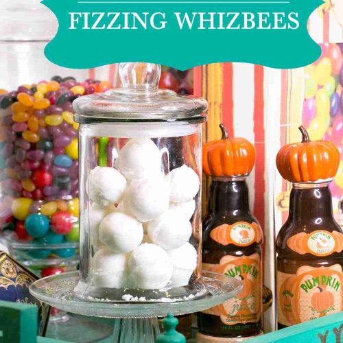 Make super simple fizzing whizbees like they're described in the Harry Potter series, sherbet balls. Unfortunately, we can't help you with the levitating part, though!